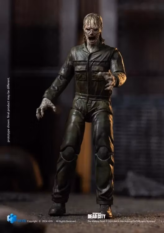 The Walking Dead: Daryl Dixon Exquisite Mini Series Dark Eyes Walker 1/18 Scale PX Previews Exclusive Action Figure - Image 2