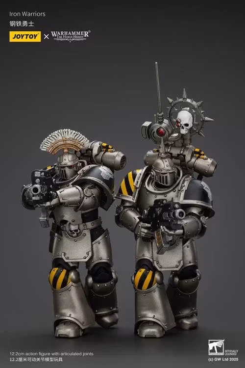Warhammer: The Horus Heresy Iron Warriors MKII Tactical Legionary with Nuncio-vox 1/18 Scale Action Figure - Bild 12