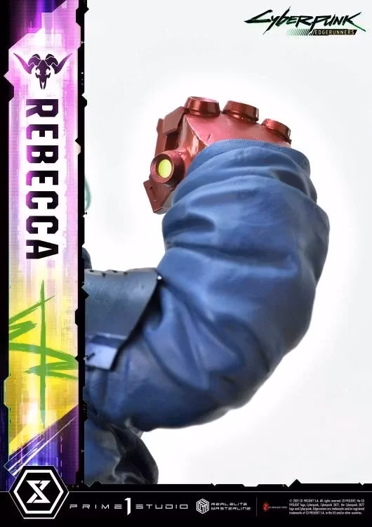 Cyberpunk: Edgerunners Real Elite Masterline Rebecca 1/4 Scale Statue - Bild 16