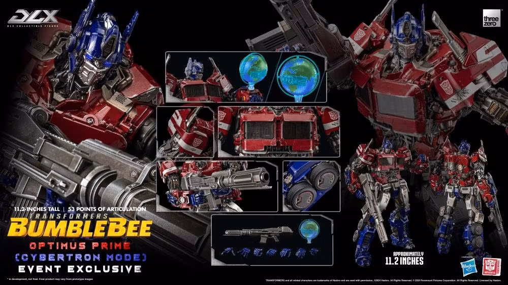 Transformers: Bumblebee DLX Scale Collectible Series Optimus Prime (Cybertron Edition) Event Exclusive Action Figure - Bild 13