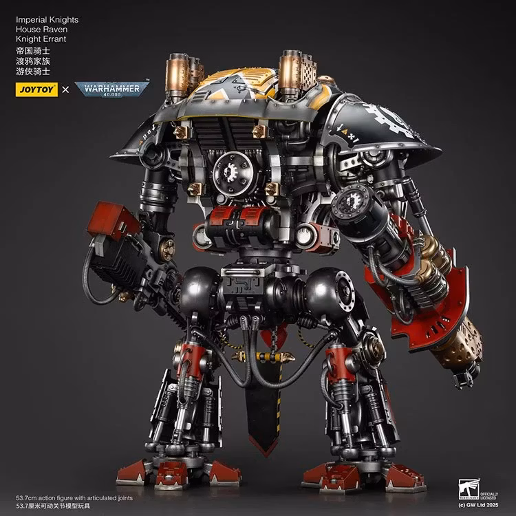 Warhammer 40K Imperial Knights House Raven Knight Errant 1/18 Scale Action Figure - Bild 18