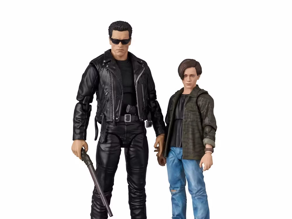 Terminator 2: Judgment Day MAFEX No.280 T-800 (T2 Ver.) and John Connor Action Figure Two-Pack
