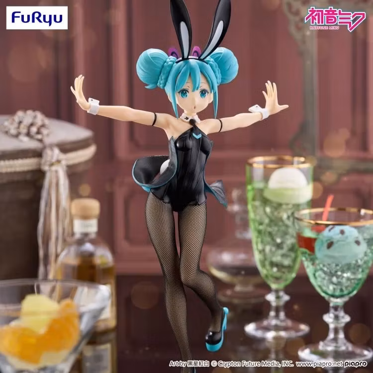 Vocaloid BiCute Bunnies Hatsune Miku (Black Color Ver.) Figure - Image 3