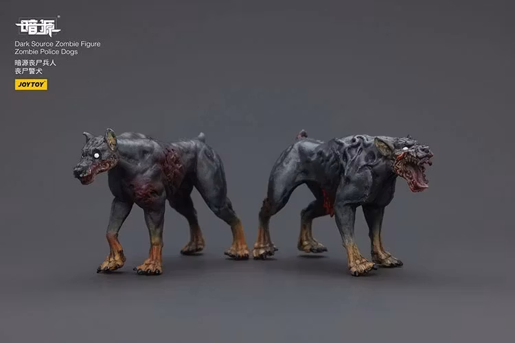 Dark Source Zombie Police Dogs 1/25 Scale Figure Set - Bild 3