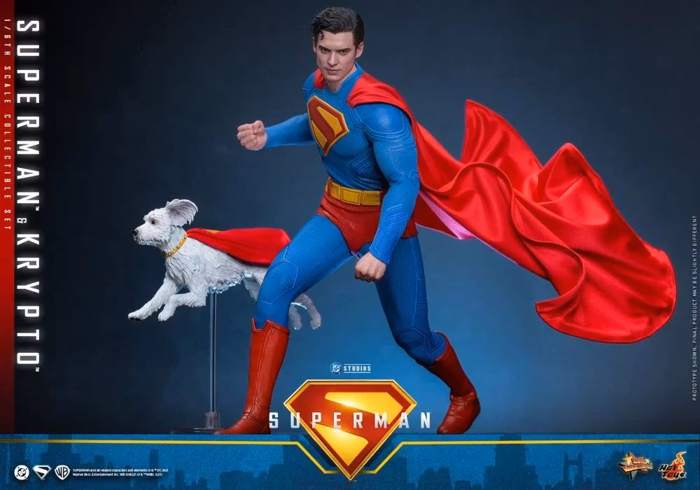 Superman (2025) MMS812 Superman & Krypto 1/6th Scale Collectible Figure Set - Bild 5