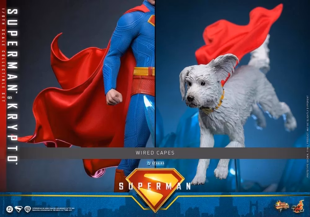 Superman (2025) MMS812 Superman & Krypto 1/6th Scale Collectible Figure Set - Bild 20