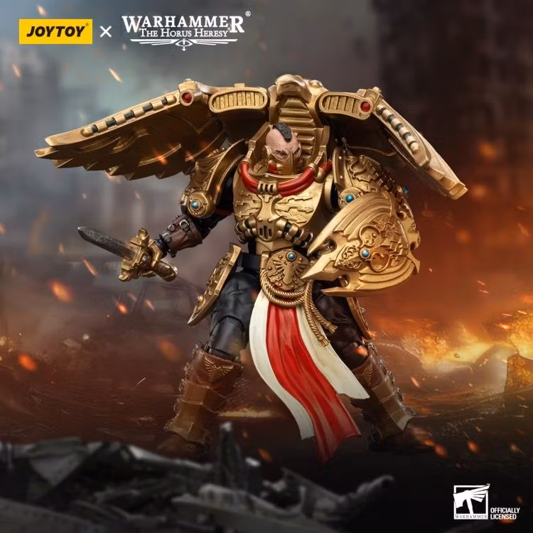 Warhammer: The Horus Heresy Legio Custodes Custodian Venetari Squad Venetari with Venetari Lance 1/18 Scale Action Figure - Bild 2