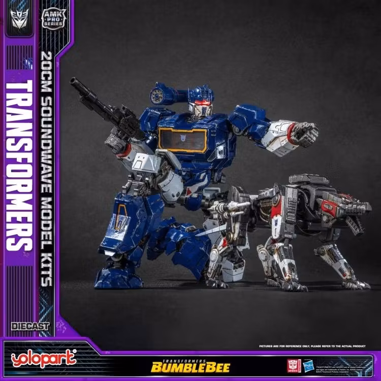 Transformers: Bumblebee Soundwave Advanced Model Kit Pro - Bild 4