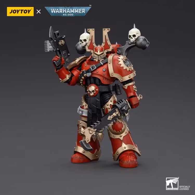 Warhammer 40K World Eaters Khorne Berzerker (Ver. 2) 1/18 Scale Action Figure - Bild 2