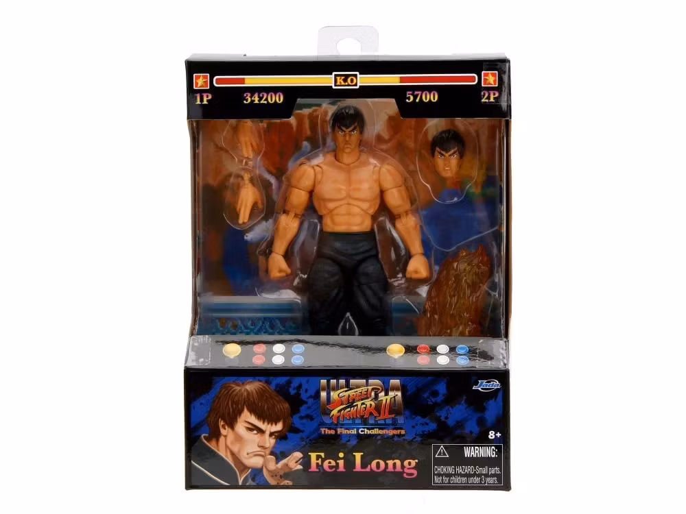 Ultra Street Fighter II: The Final Challengers Fei Long 1/12 Scale Action Figure - Bild 12