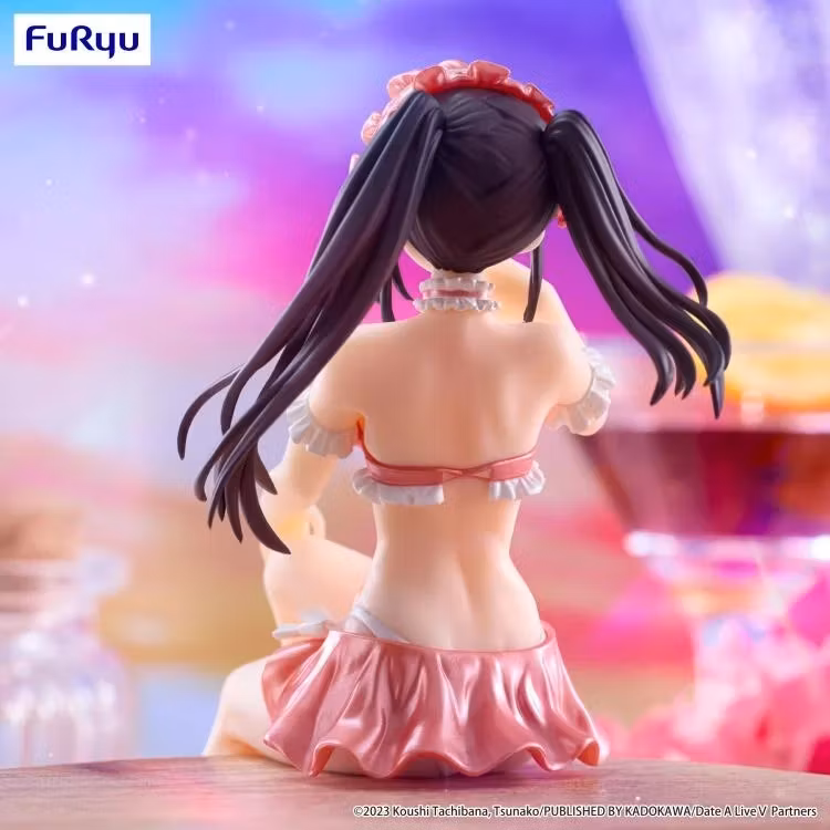 Date A Live V Kurumi Tokisaki (Swimsuit Pastel Red Color Ver.) Noodle Stopper Figure - Image 6