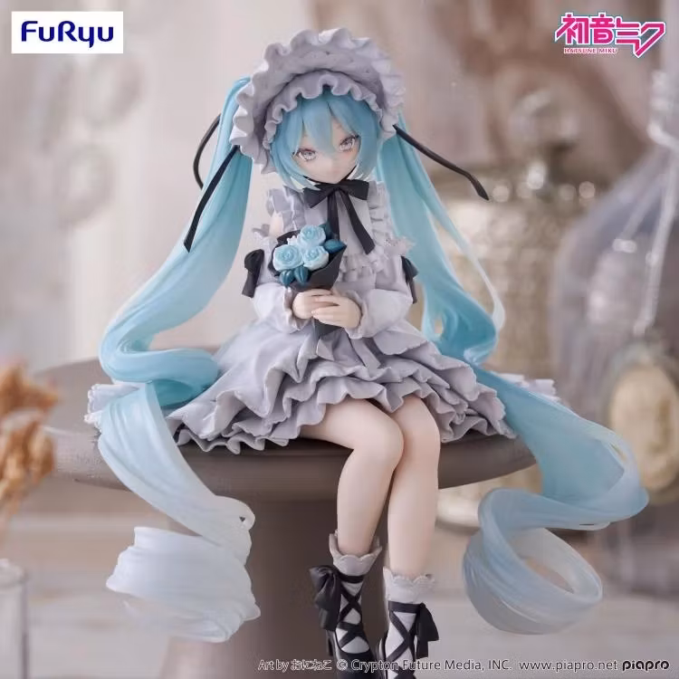 Vocaloid Hatsune Miku (Vintage Doll Style) Noodle Stopper Figure - Bild 3