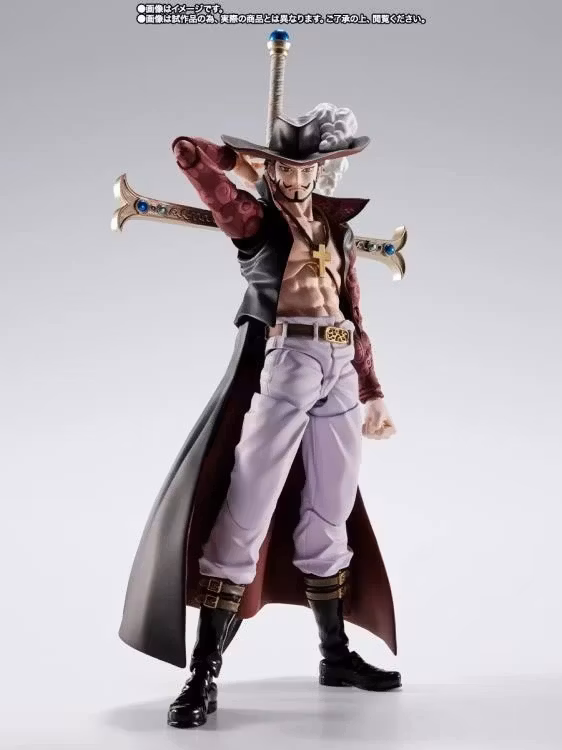 One Piece S.H.Figuarts Dracule Mihawk -Hawk Eye- Exclusive Action Figure - Image 2