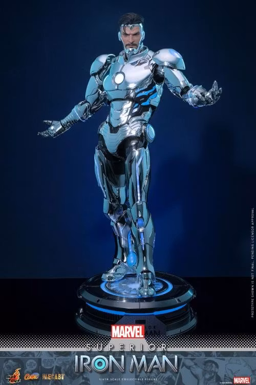 Marvel CMS026 Superior Iron Man 1/6th Scale Collectible Figure - Image 7