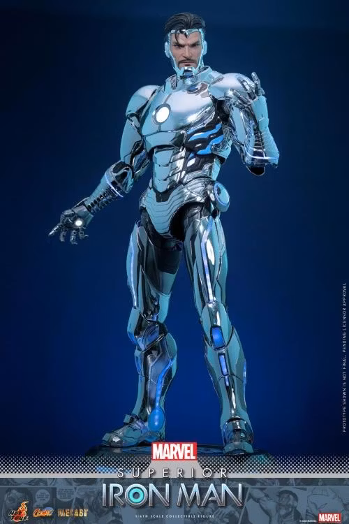 Marvel CMS026 Superior Iron Man 1/6th Scale Collectible Figure - Image 6