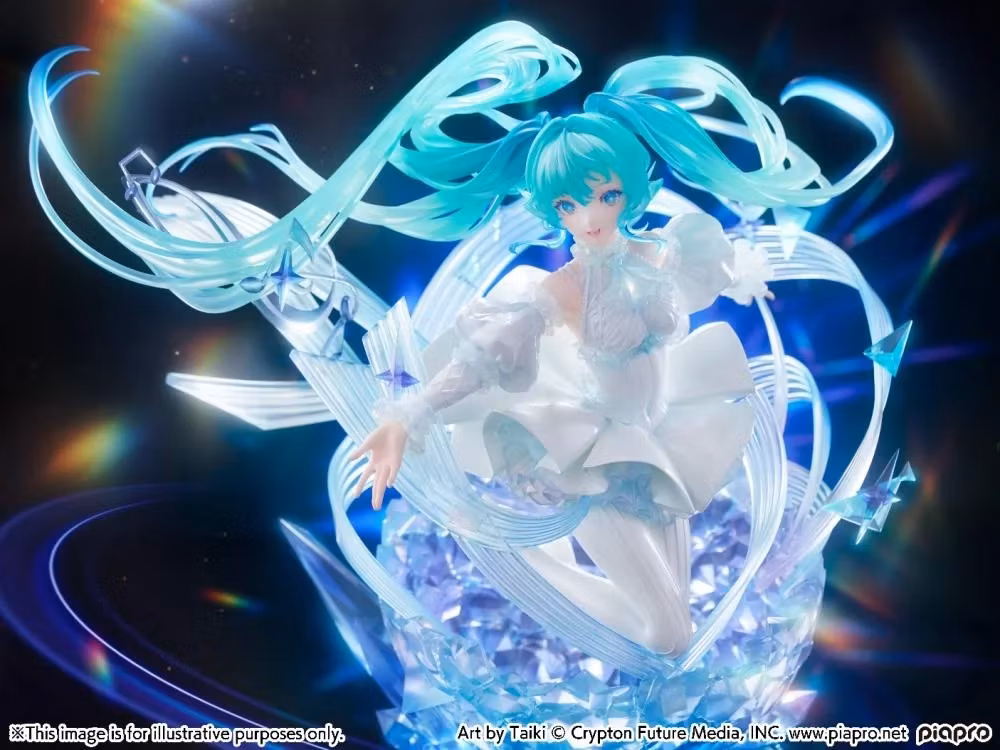 Vocaloid Hatsune Miku (Crystal Dress Ver.) 1/7 Scale Figure - Image 9