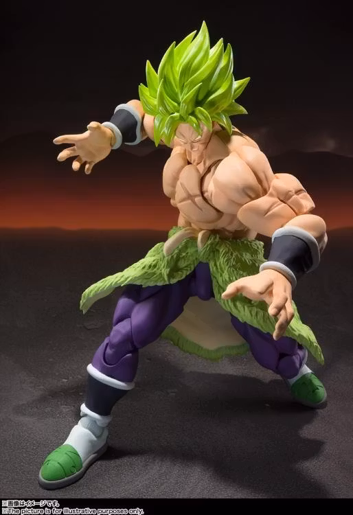 Dragon Ball Super: Broly S.H.Figuarts Super Saiyan Broly (Fullpower) Action Figure (Rerelease) - Bild 4