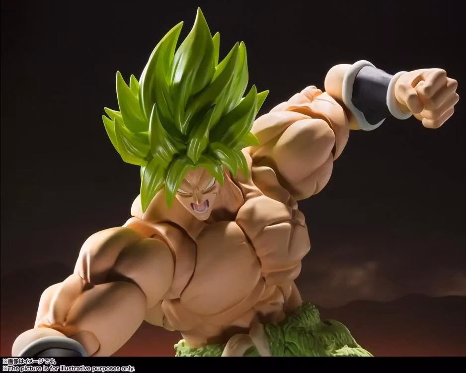 Dragon Ball Super: Broly S.H.Figuarts Super Saiyan Broly (Fullpower) Action Figure (Rerelease) - Bild 7