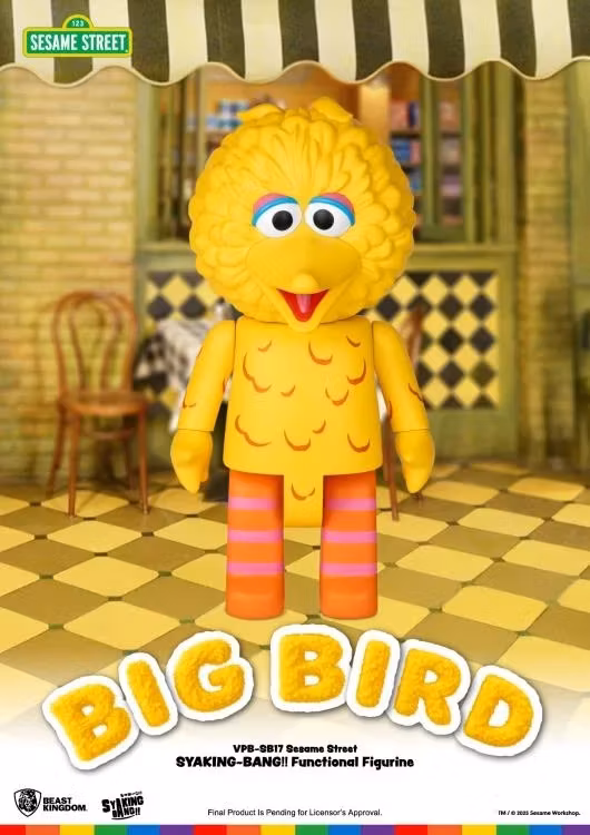 Sesame Street Syaking-Bang!! Big Bird Vinyl Piggy Bank - Bild 2