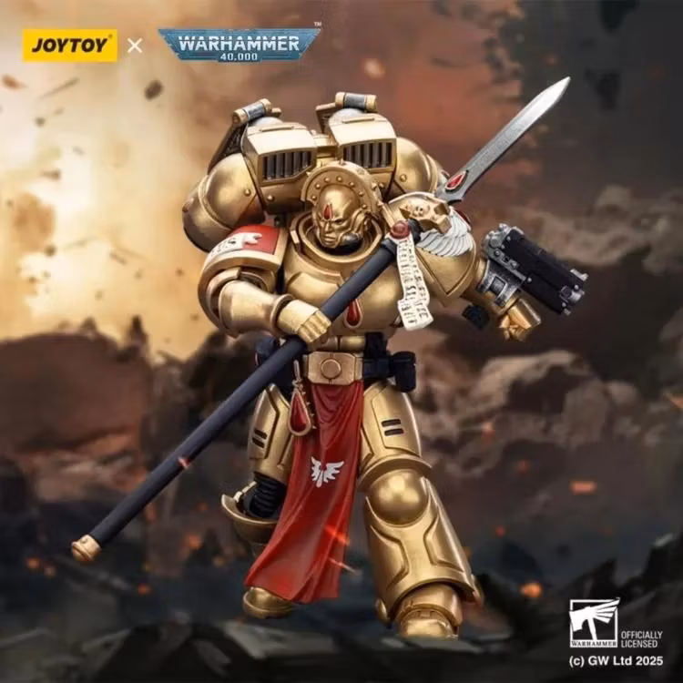 Warhammer 40K Blood Angels Sanguinary Guard 2 with Angelus Boltgun and Encarmine Spear 1/18 Scale Action Figure - Bild 2