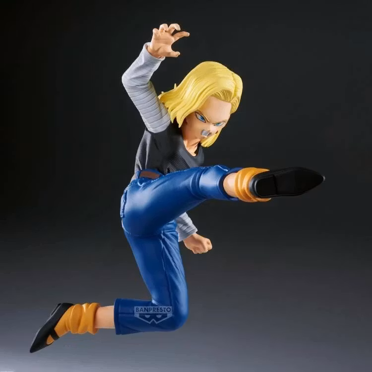 Dragon Ball Z Match Makers Android 18 & Mr. Satan (Vs. Mighty Mask) Figures - Image 5