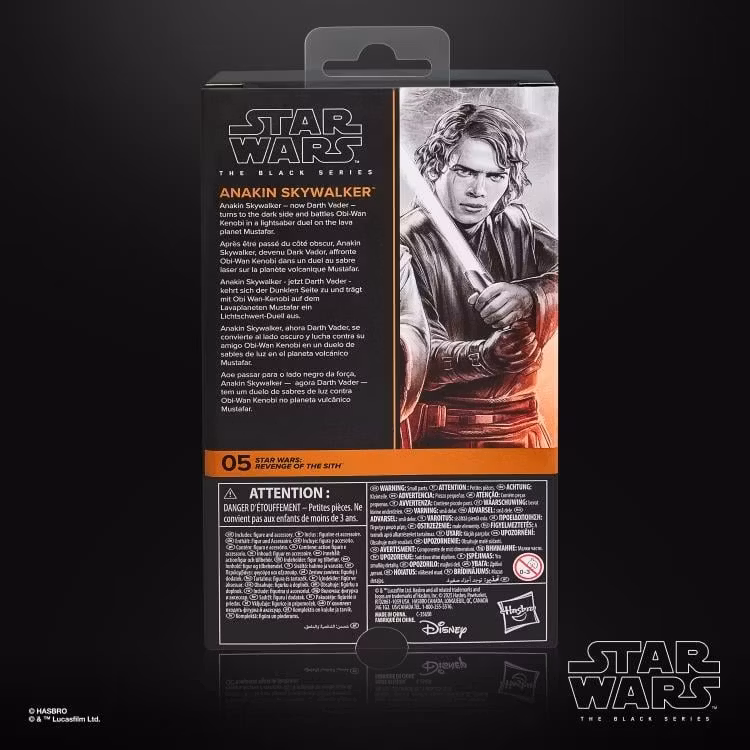 Star Wars: The Black Series Anakin Skywalker (Revenge of the Sith) Action Figure - Bild 11
