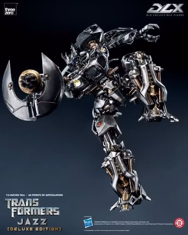 Transformers DLX Scale Collectible Series Jazz (Deluxe Edition) Action Figure - Image 5