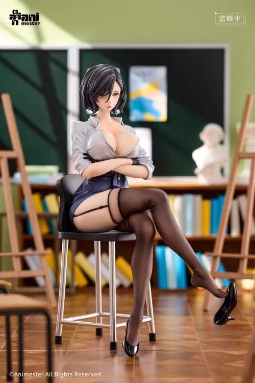 Keso Shirou Illustration Art Teacher's After-Class Rumi 1/6 Scale Figure - Image 3