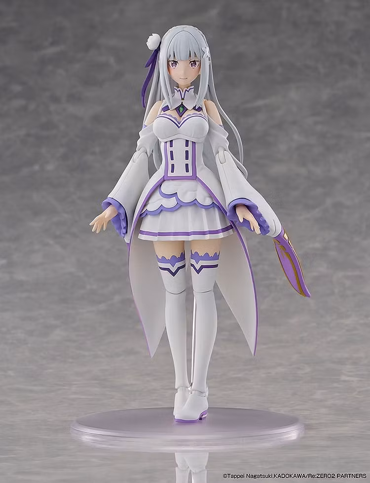 Re:Zero Kadokawa Plastic Model Series Emilia (DX Ver.) Model Kit - Image 3