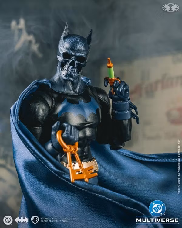 Beneath the Mask DC Multiverse Black Mask as Batman Action Figure - Bild 4