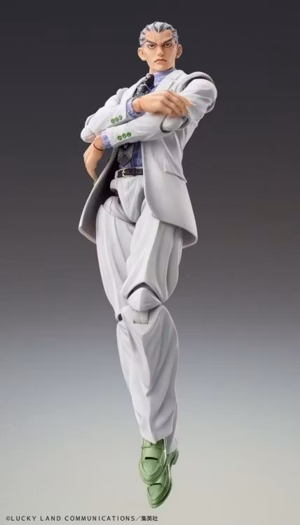 JoJo's Bizarre Adventure: Diamond Is Unbreakable Super Action Statue Yoshikage Kira Action Figure (Rerelease) - Image 6