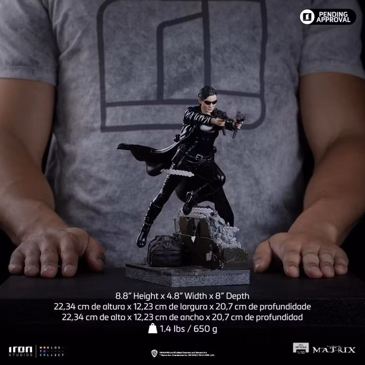 The Matrix Trinity 1/10 Art Scale Statue - Bild 15