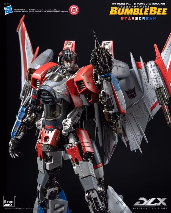 Transformers: Bumblebee DLX Scale Collectible Series Starscream Action Figure - Bild 10