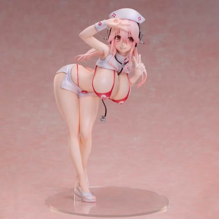 Nitroplus Super Sonico (Nurse Bikini Ver.) 1/6 Scale Figure - Image 3