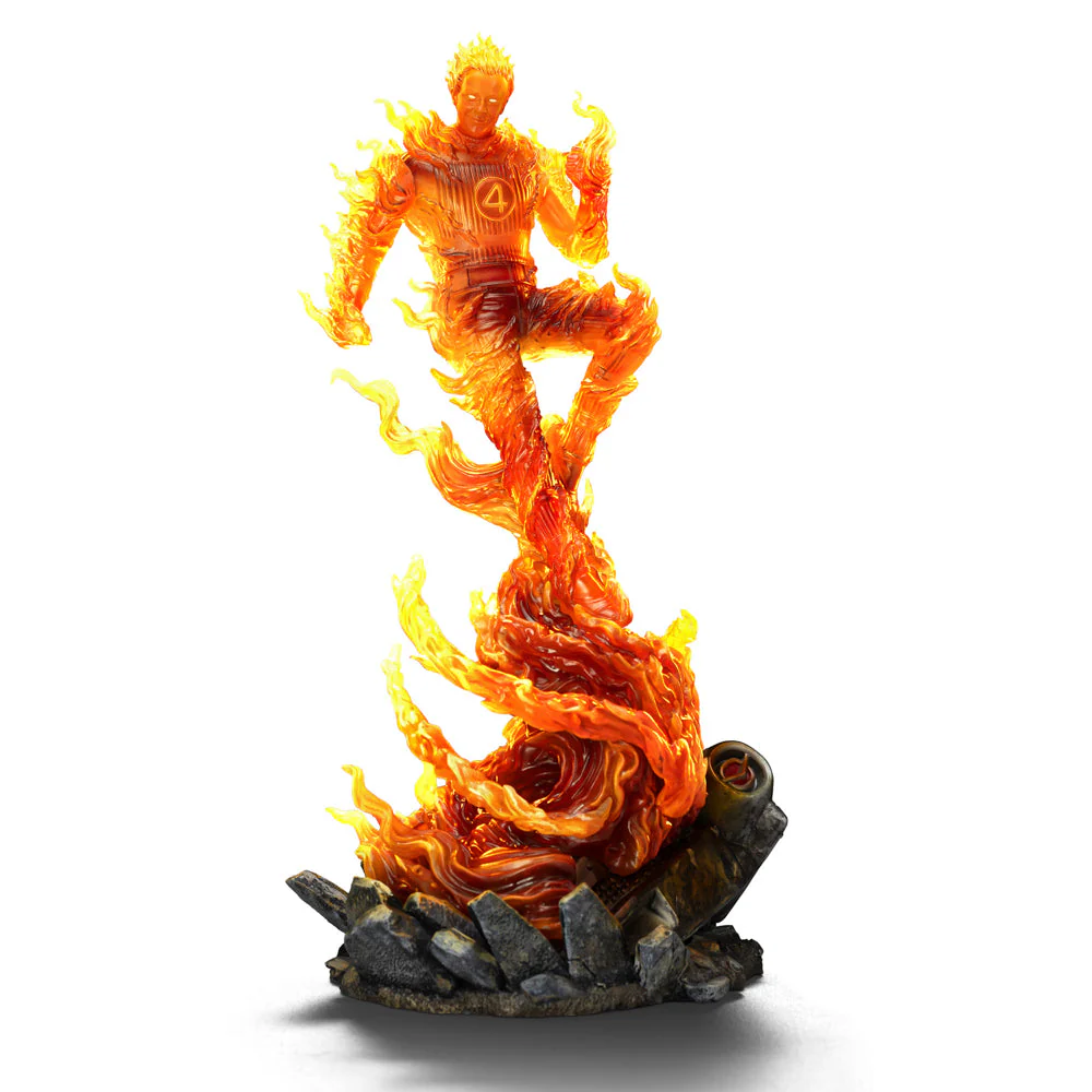 Human Torch The Fantastic Four: First Steps Art Scale 1/10 Statue