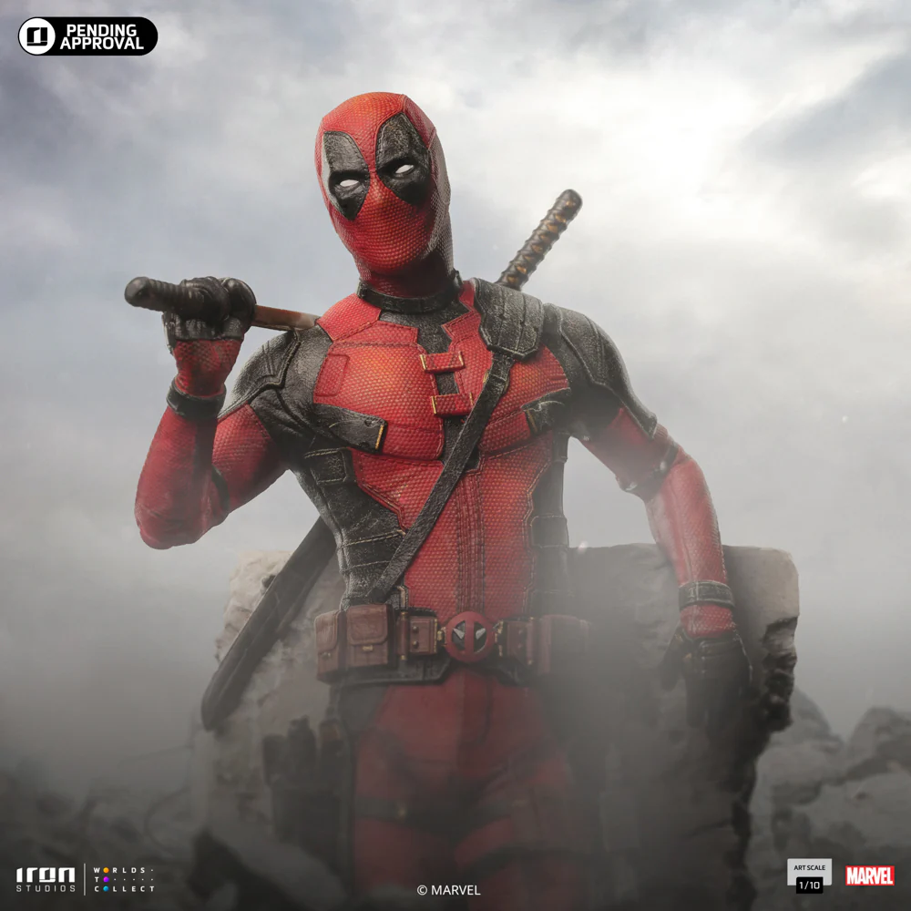 Marvel Deadpool & Wolverine - Deadpool Art Scale 1/10 Iron Studios - Bild 4