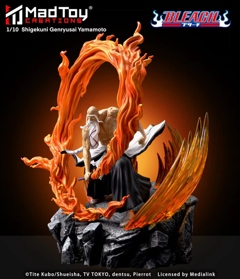 Bleach Madtoy Creations Yamamoto Resin Statue - Bild 2