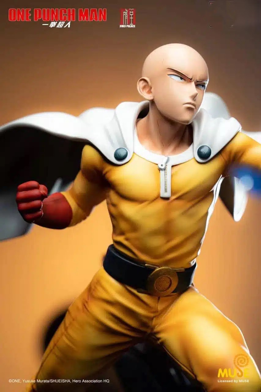 One Punch Man Jimei Palace Saitama Vs Lord Boros Resin Statue - Image 6