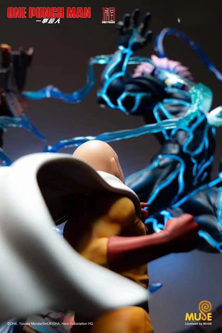 One Punch Man Jimei Palace Saitama Vs Lord Boros Resin Statue - Image 2
