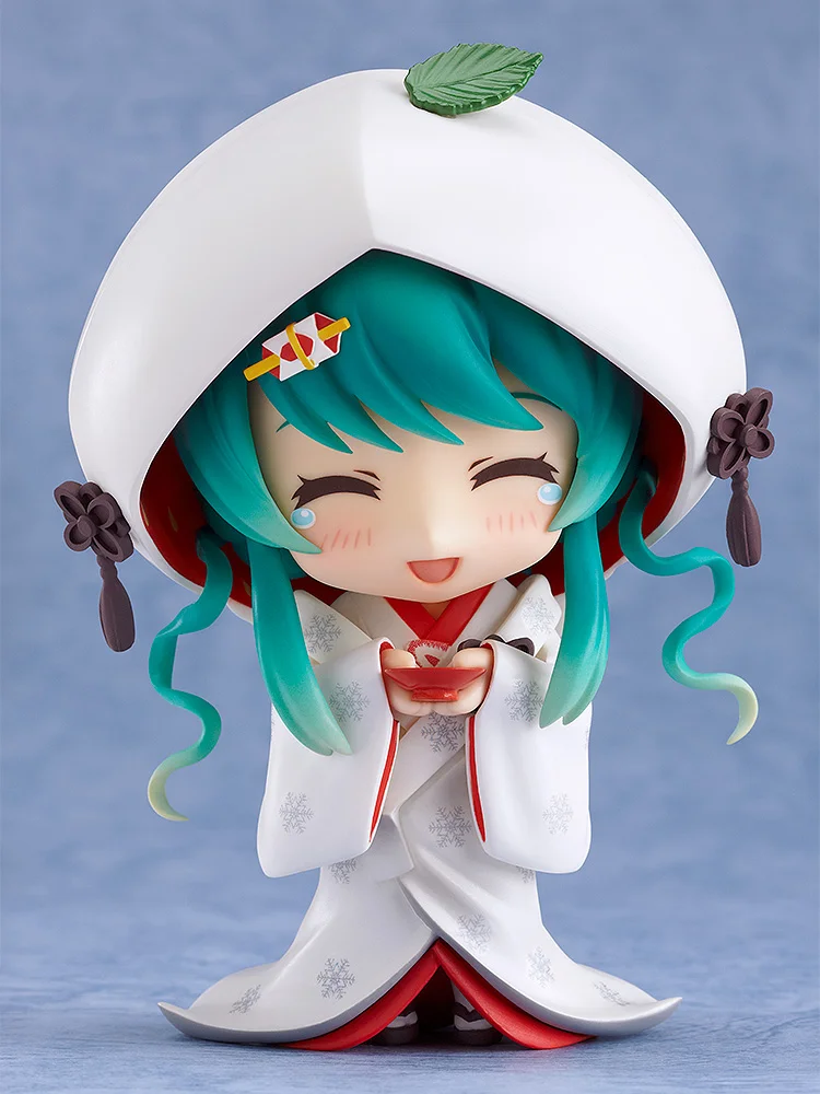 Character Vocal Series 01: Hatsune Miku Nendoroid Snow Miku: Strawberry White Kimono Ver. - Image 2