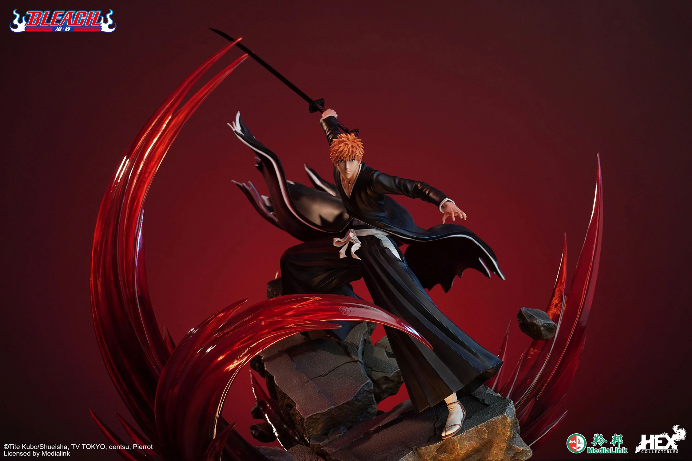 Bleach Ichigo Kurosaki Statue 1/6 HEX Collectibles