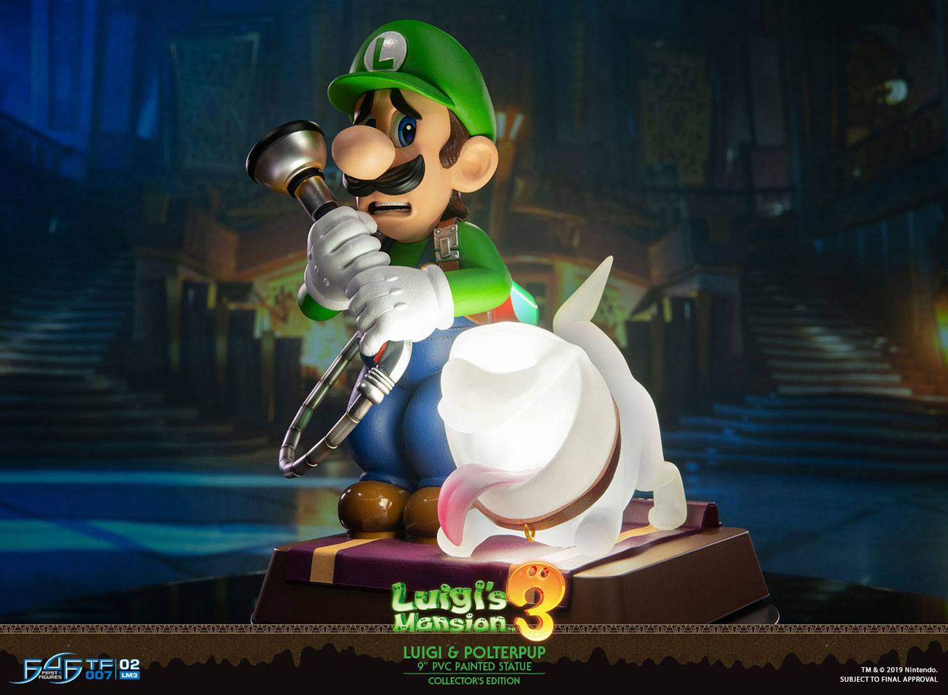 Luigi's Mansion 3 Statue Luigi & Polterpup Collector's Edition 23 cm