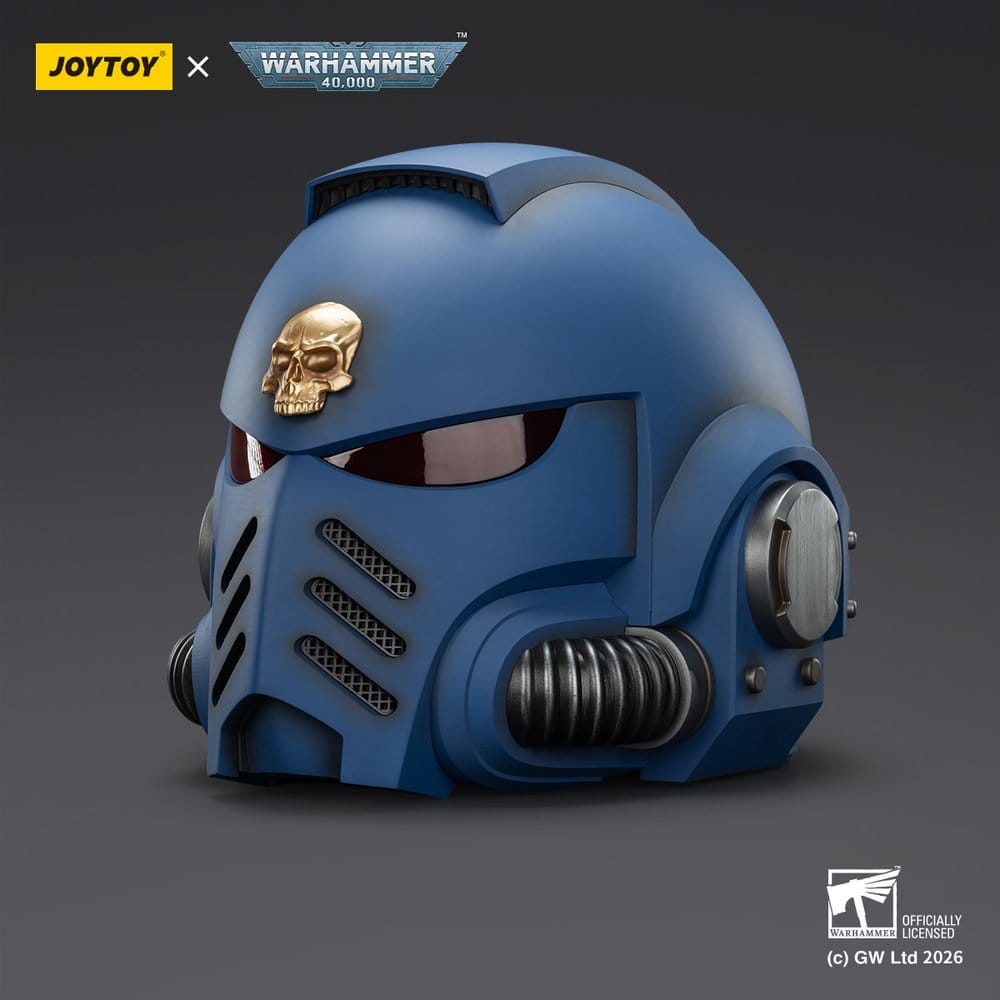 Warhammer 40,000 Captain MkX Helmet Ultramarines 30 cm - Bild 7