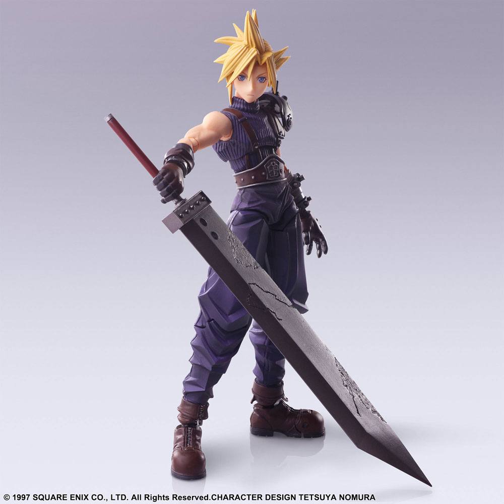 Final Fantasy VII Bring Arts Action Figure Cloud Strife 15 cm - Bild 14