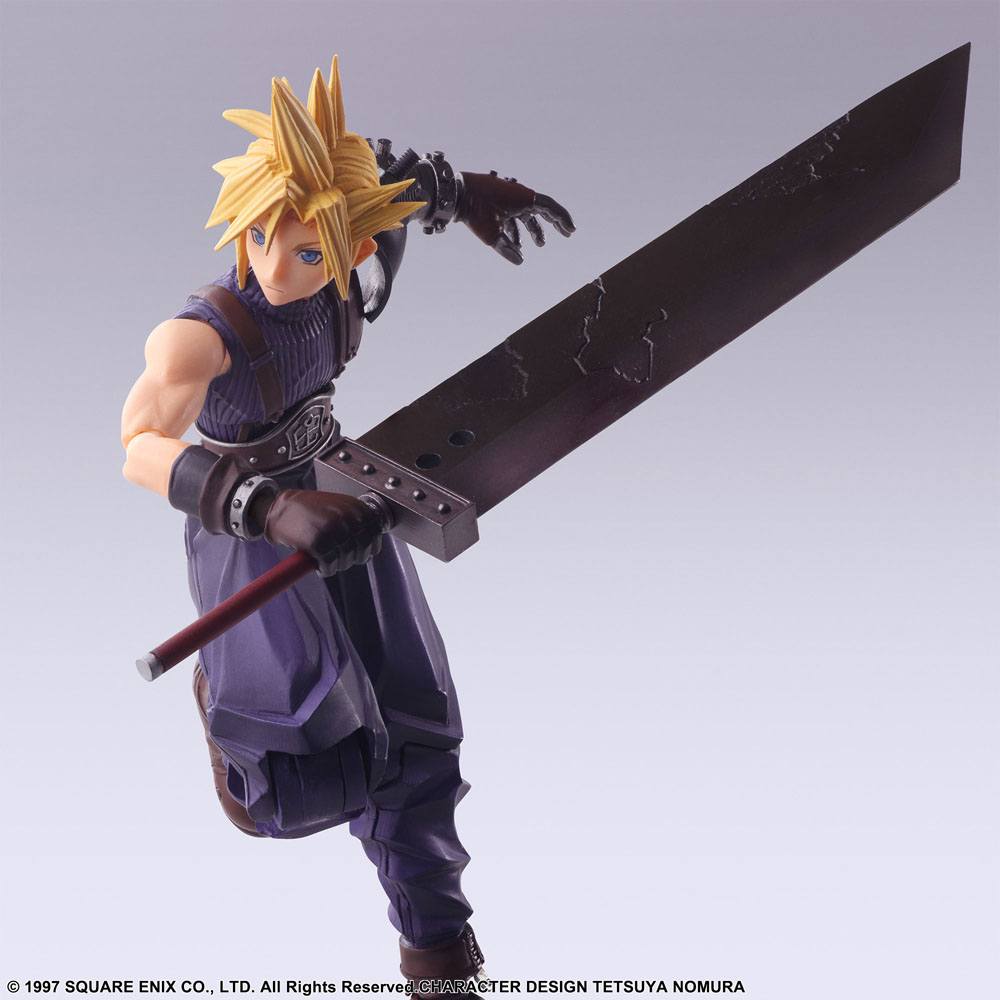 Final Fantasy VII Bring Arts Action Figure Cloud Strife 15 cm - Bild 10