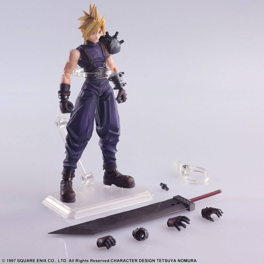 Final Fantasy VII Bring Arts Action Figure Cloud Strife 15 cm - Bild 9