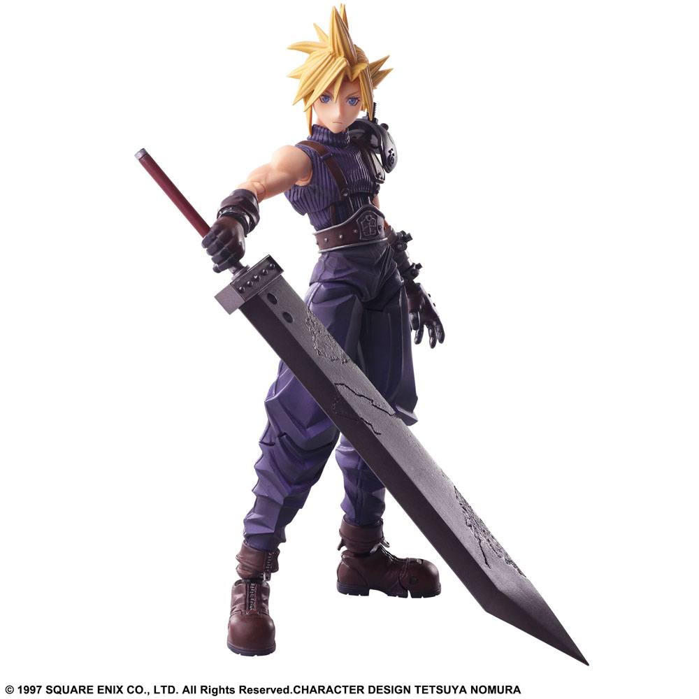 Final Fantasy VII Bring Arts Action Figure Cloud Strife 15 cm - Bild 6