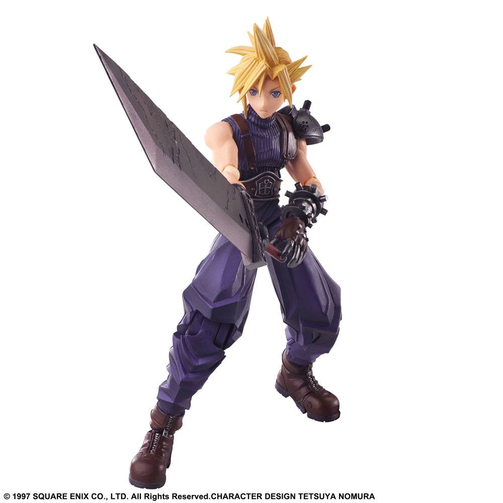 Final Fantasy VII Bring Arts Action Figure Cloud Strife 15 cm - Bild 5