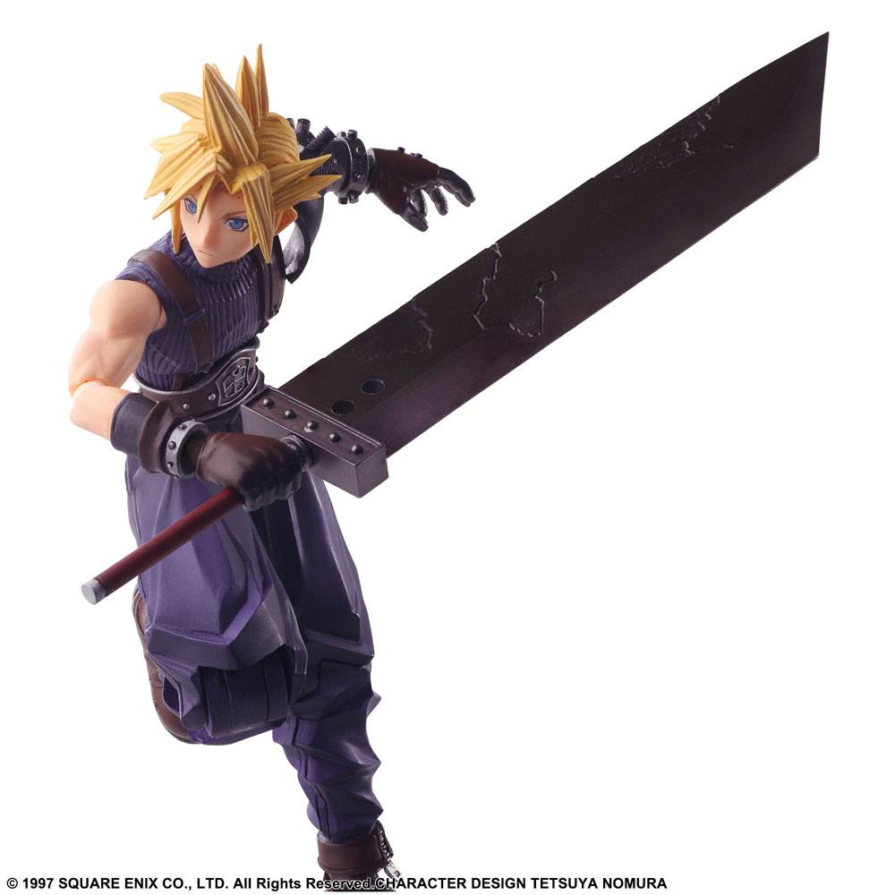 Final Fantasy VII Bring Arts Action Figure Cloud Strife 15 cm - Bild 2