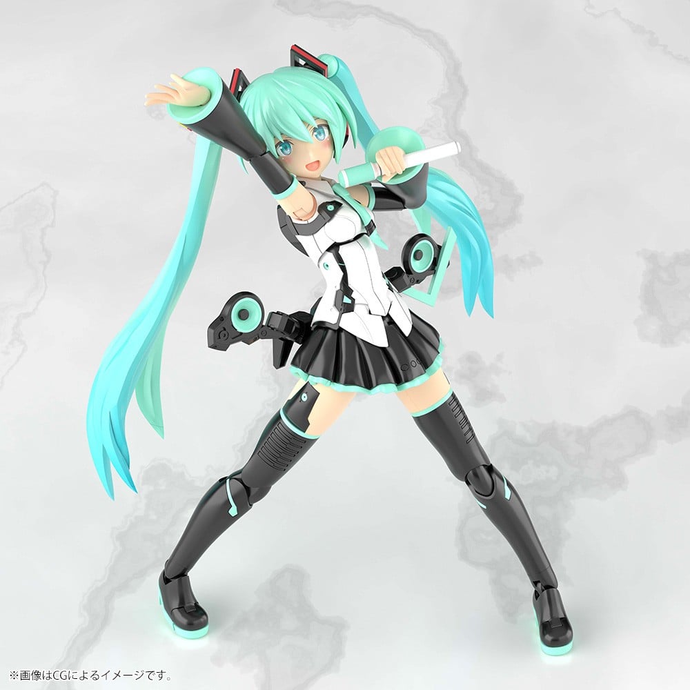 Vocaloid: GRANDE SCALE Frame Music Girl Hatsune Miku (Plastic model) - Image 5